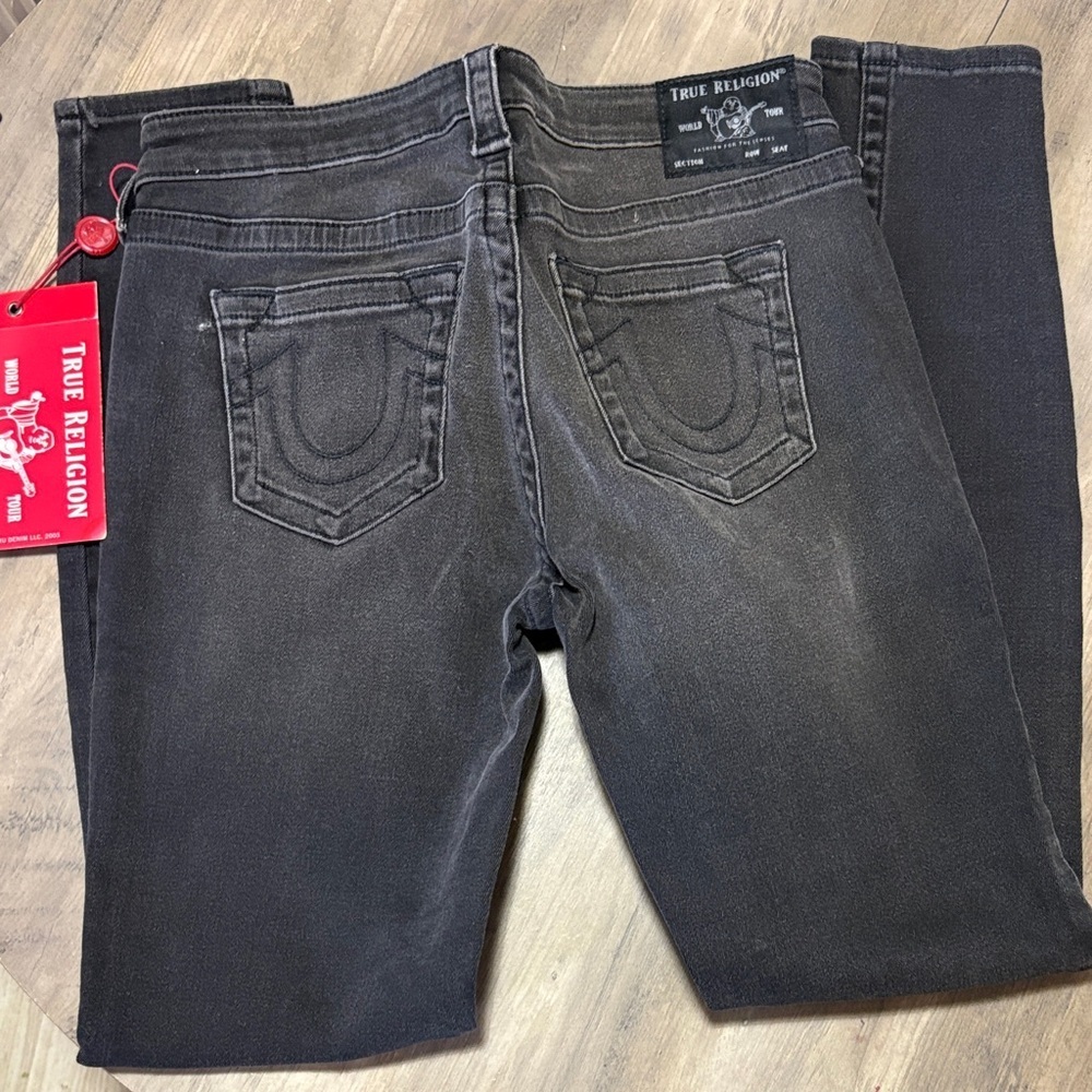True Religion Charcoal Denim Pants
